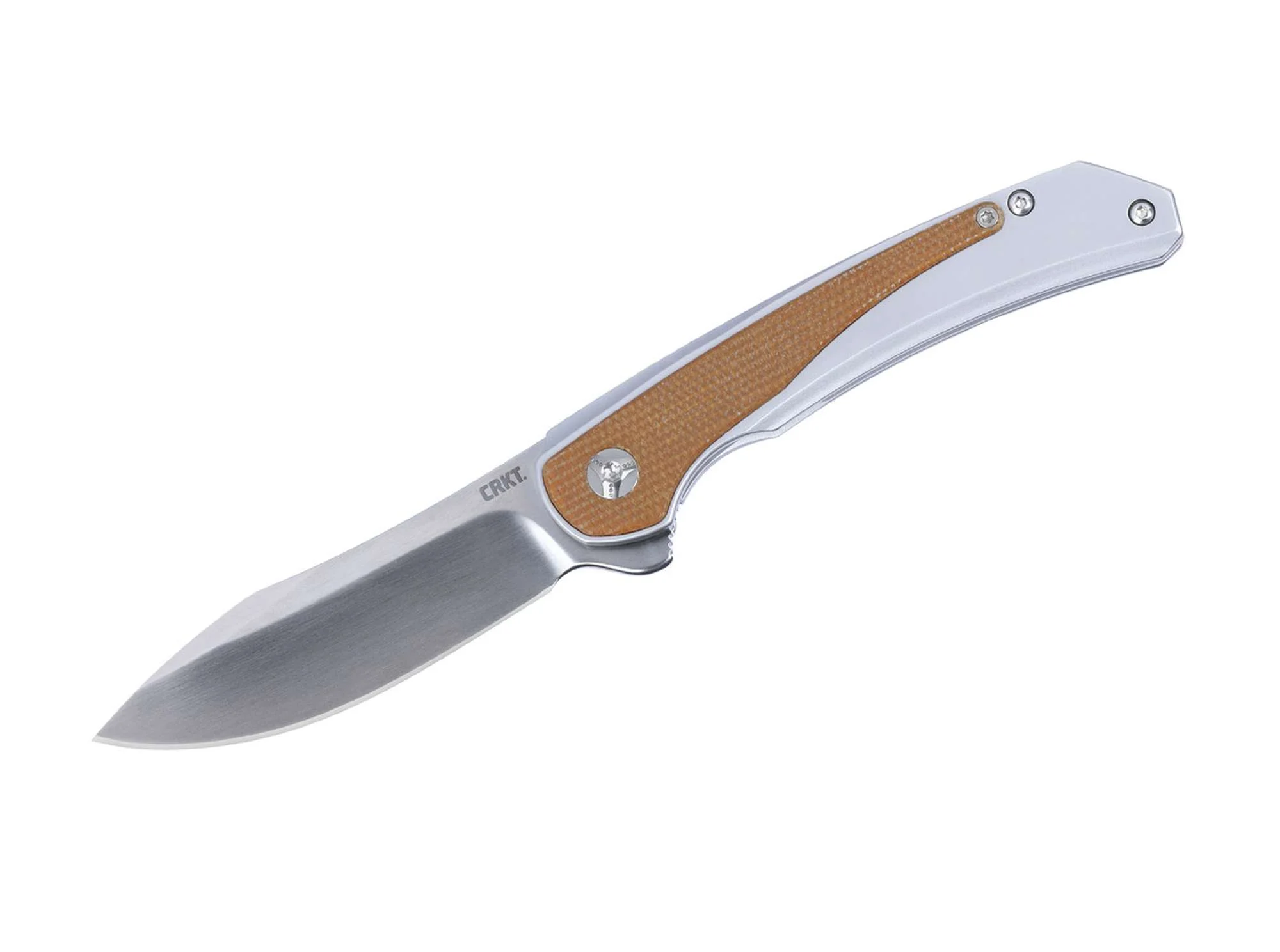 CRKTPadawan Frame Lock Micarta Natural