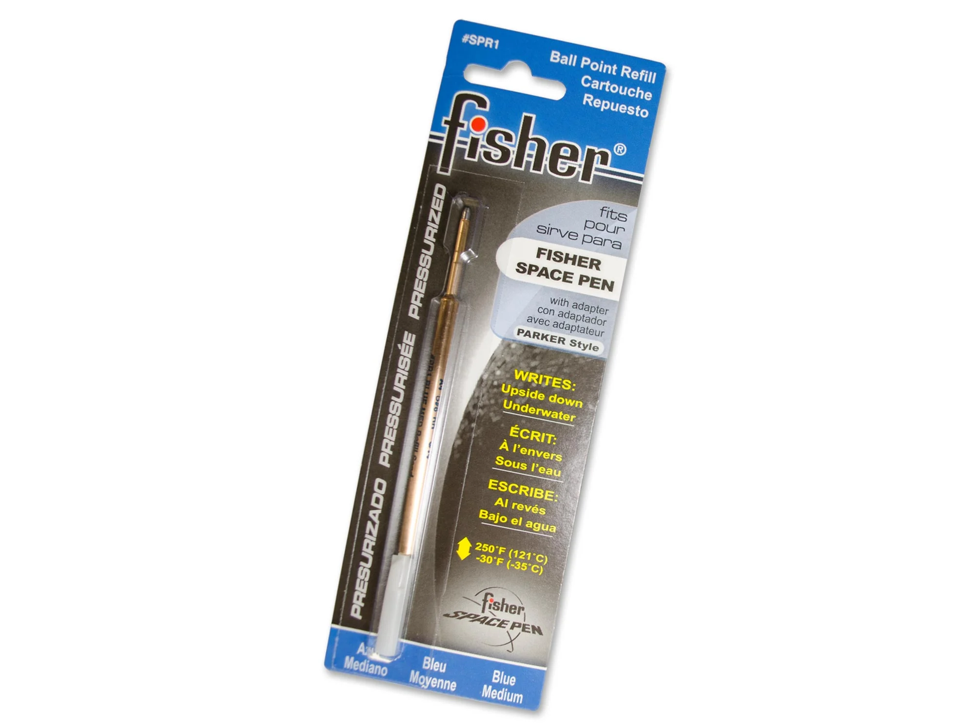 FisherSpace Pen Mine #Pr4 Blau Mittel