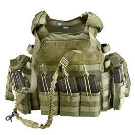 101 INC Plattenträger Set Tactical Operator oliv