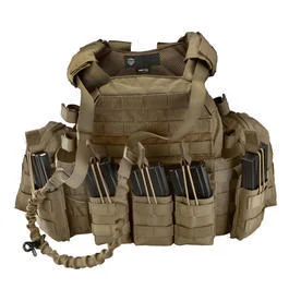 101 INC Plattenträger Set Tactical Operator coyote
