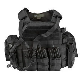 101 INC Plattenträger Set Tactical Operator schwarz