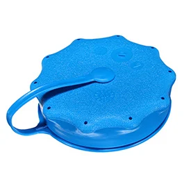 Hünersdorff Verschluß groß 105 mm blau