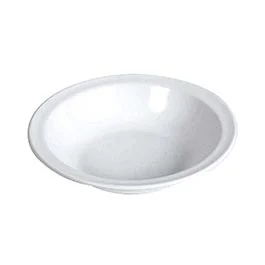 Waca Teller Melamin tief 20,5 cm weiß