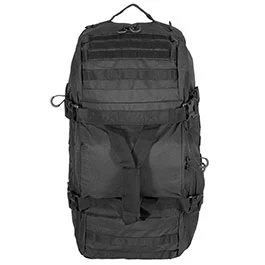 101INC Weekender Tasche -Rucksack 45 Liter 3in1 für verschiedene Aktivitäten anpassbar.