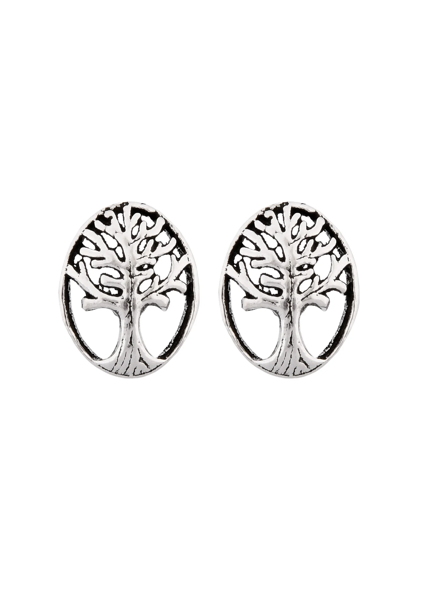 Ohrstecker aus Silber - Yggdrasil, Paar