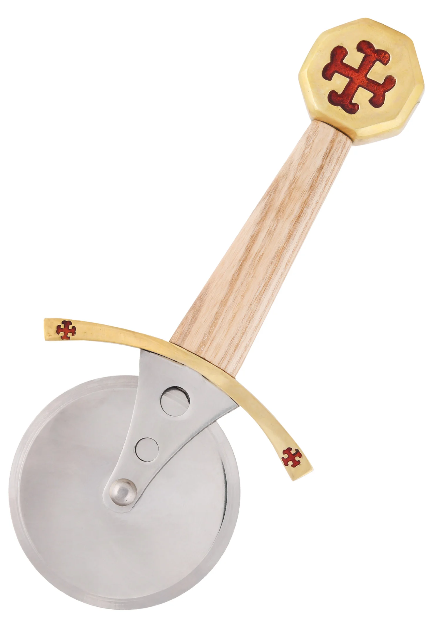 Pizzaschneider Pizzaroller Templer Schwert