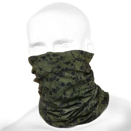 101 INC Coolmax Multifunktionstuch Tactical Wrap Schädel grün