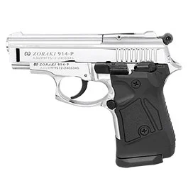 Zoraki 914 chrom Schreckschuss Pistole 9mm P.A.K.