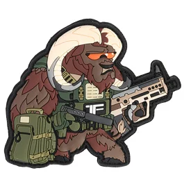 101 INC 3D Rubber Patch mit Klettfläche Contractor Ox fullcolor