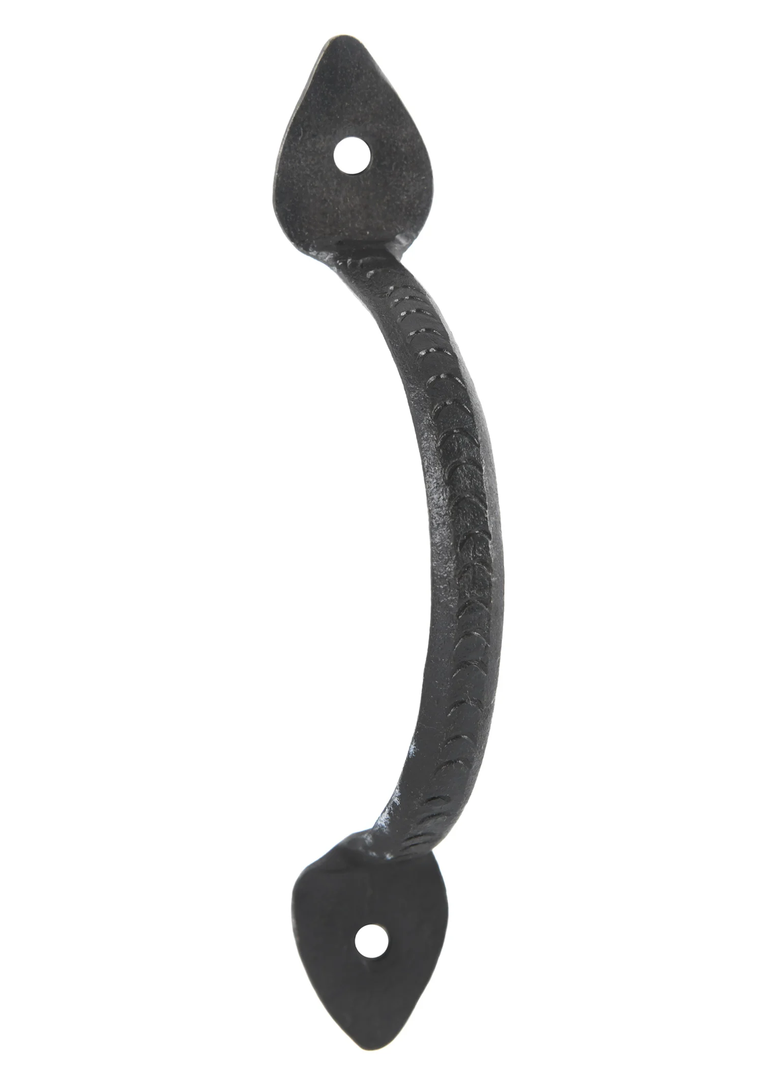 Handgeschmiedeter Griff aus Stahl