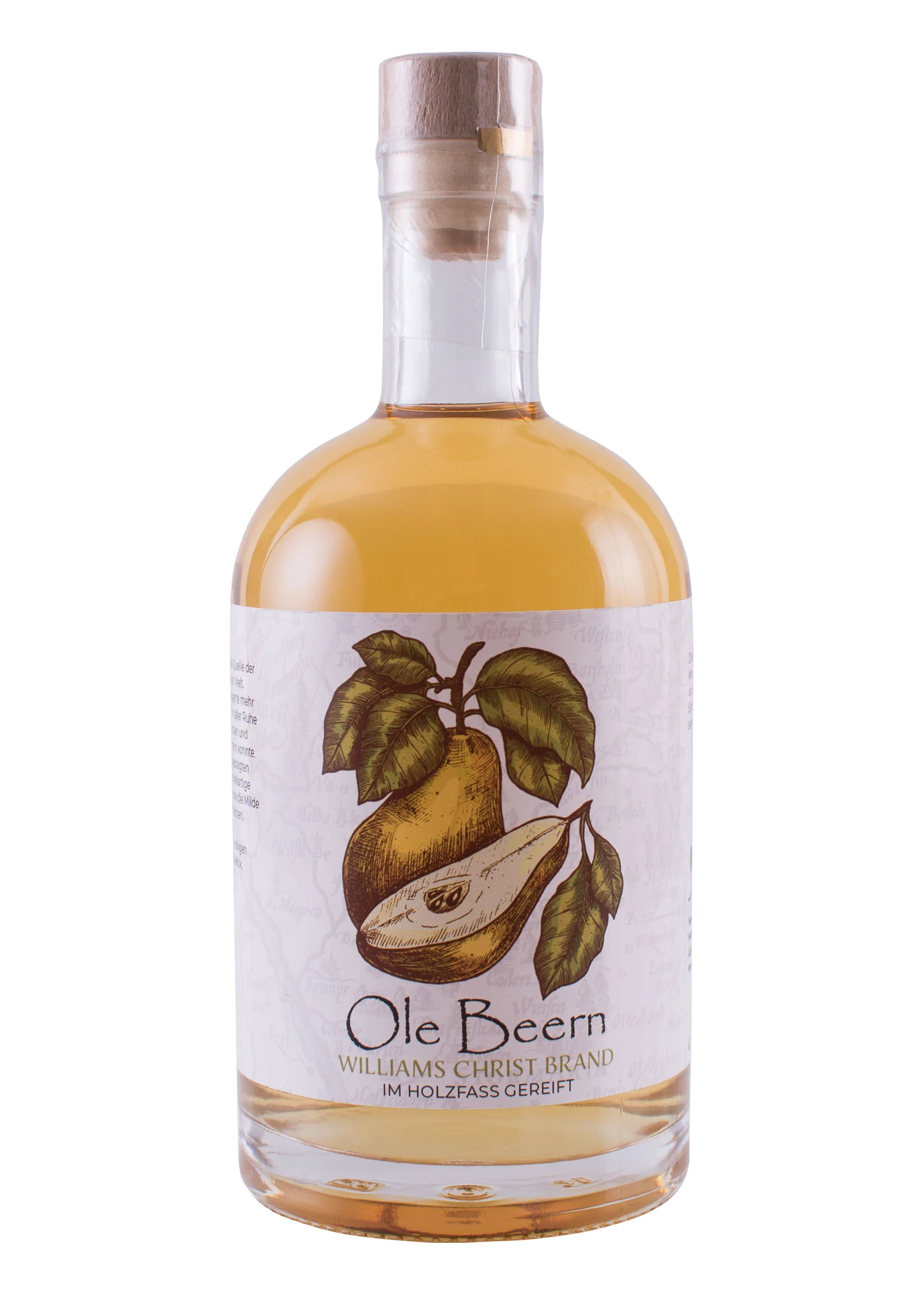 Ole Beern, Williams-Christ-Brand, 40,2% vol. Alk., 0,5l Flasche - Holsteiner Geister
