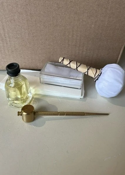 Japanisches Schwertpflege-Set, Hanwei, mit leichten Mängeln