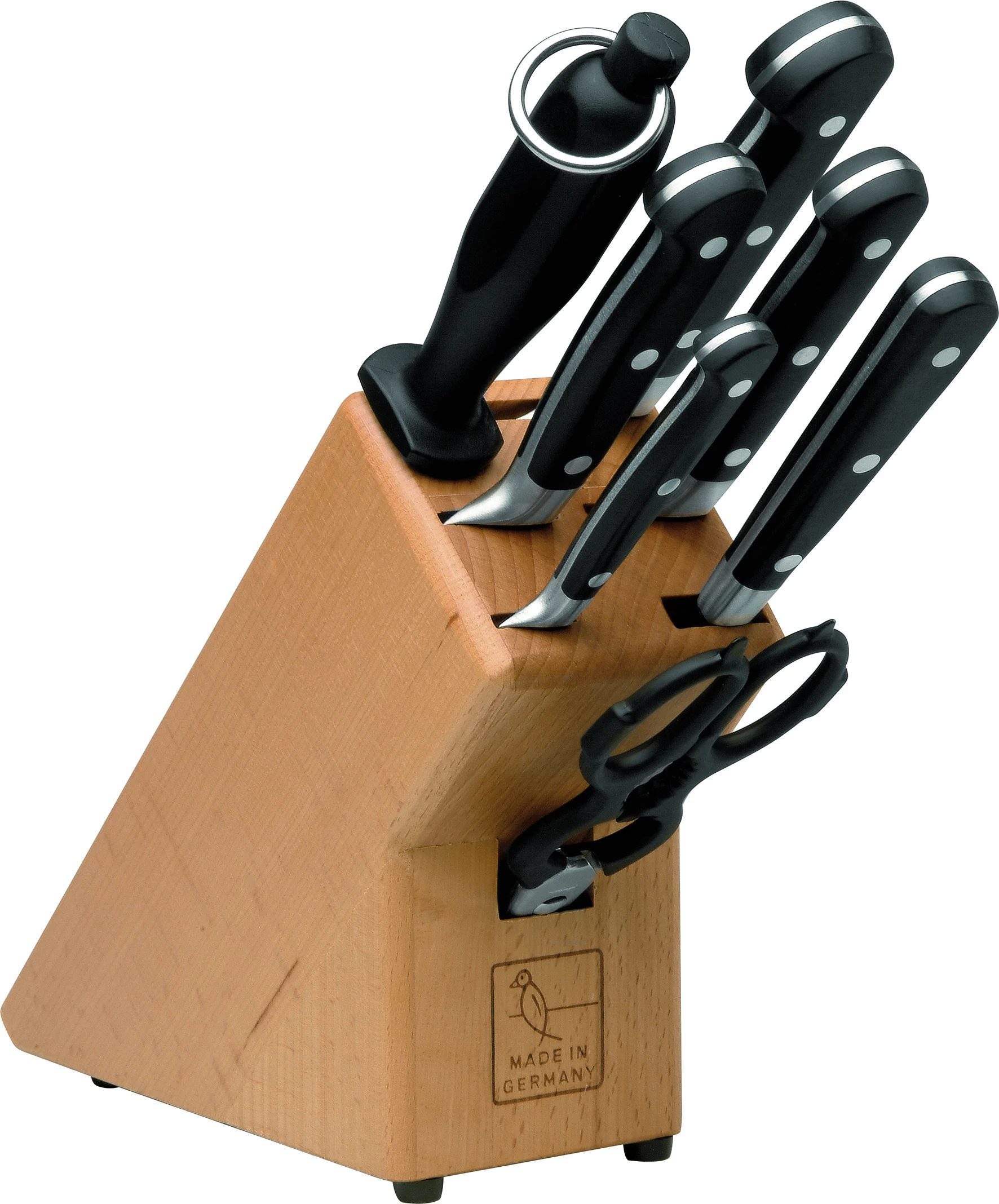 Burgvogel SolingenCOMFORT line - Messerblock 7 teilig