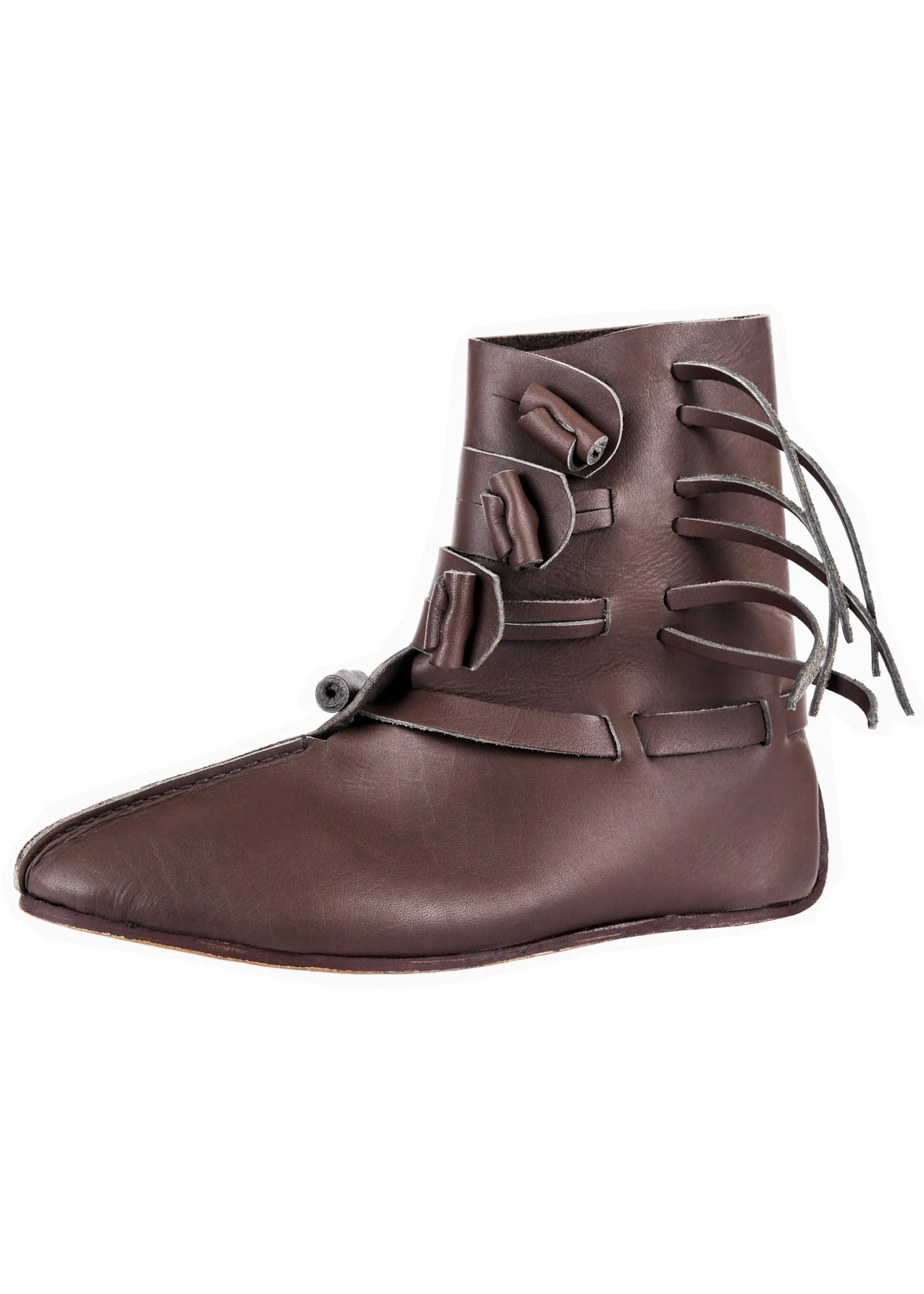 Wikinger Halbstiefel, dunkelbraun