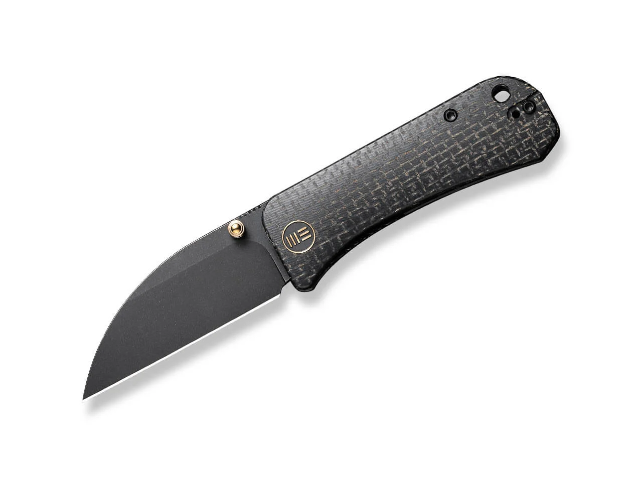 Banter Wharncliffe Burlap Micarta All Black