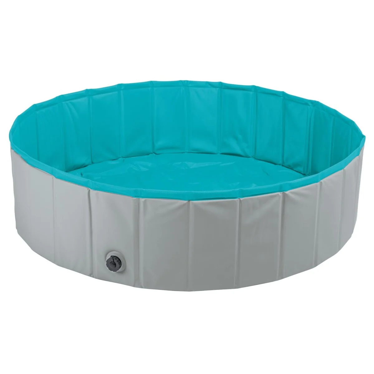 zoofari Hundepool, platzsparend zusammenfaltbar, grau/blau - B-Ware gut